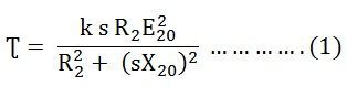 Couple-glip-caractéristics-of-an-induction-moteur-eq-1